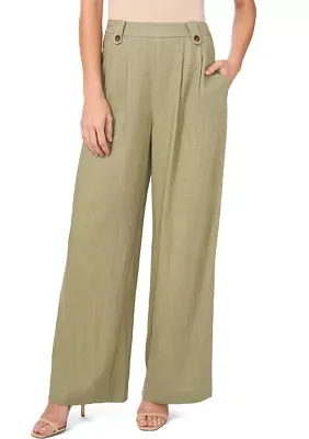 Women's Pleated Wide Leg Pants