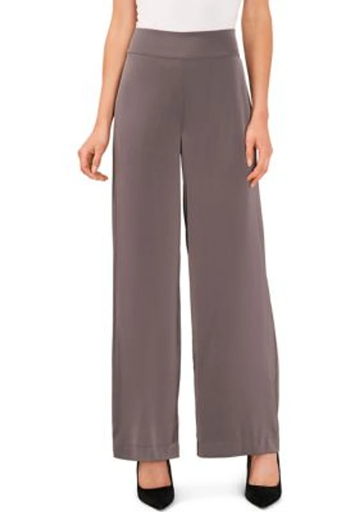 Women's Wide Leg Side Zip Pants