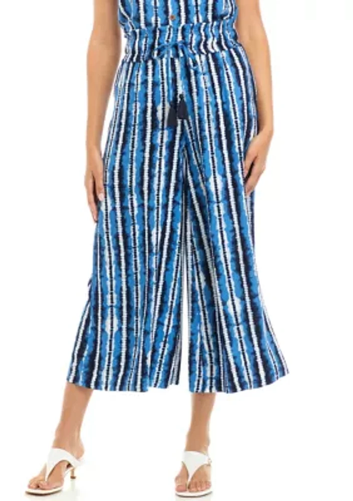 Women's Pull On Pants Embroidery