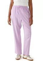Women's Pull On Linen Pants