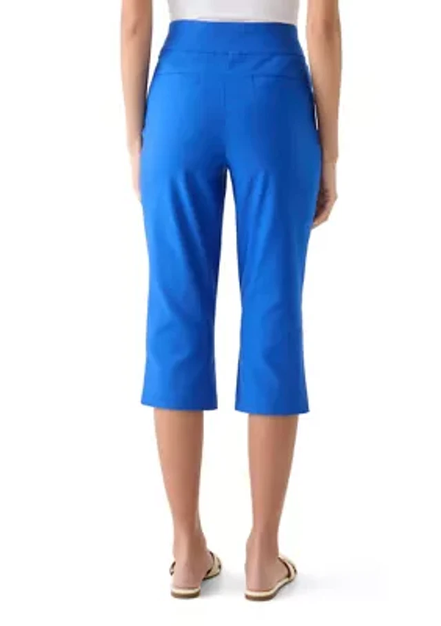 Alfred Dunner Belk Capri Pants Alfred Dunner Petite Rise Shine Dot