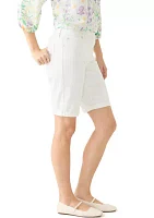 Women's Solid Bermuda Shorts