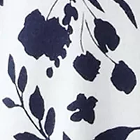 Women's 3/4 Puff Sleeve Printed Henley Shirt