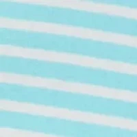 Women's Ladder Sleeve Striped T-Shirt