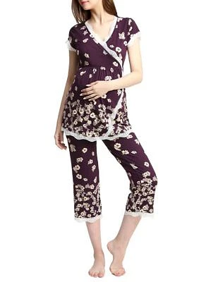 Maternity Nursing  Addison Pajamas Sleepwear Set