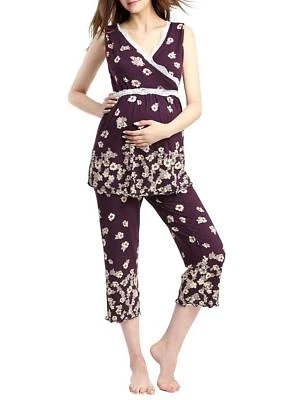 Maternity Nursing  Loren Pajamas Sleepwear Set