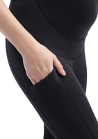 Maternity Flo Belly & Back Support Pocket Leggings (12" Inseam)