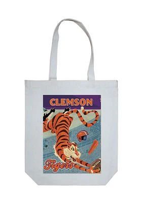 NCAA Clemson University Canvas Tote