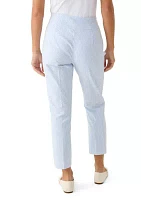 Petite Striped Trousers