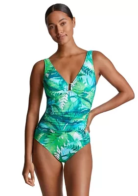 Ring Over The Shoulder One Piece Swimsuit