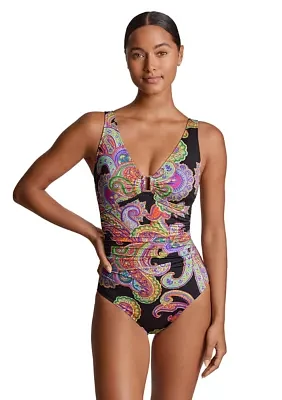 Ring Over The Shoulder One Piece Swimsuit