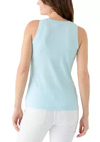 Women's Sleeveless Ribbed Tank Top