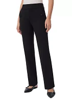 Petite Pull On Slash Pocket Trouser Pants