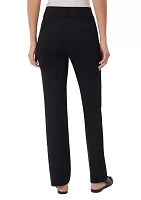 Petite Pull On Slash Pocket Trouser Pants