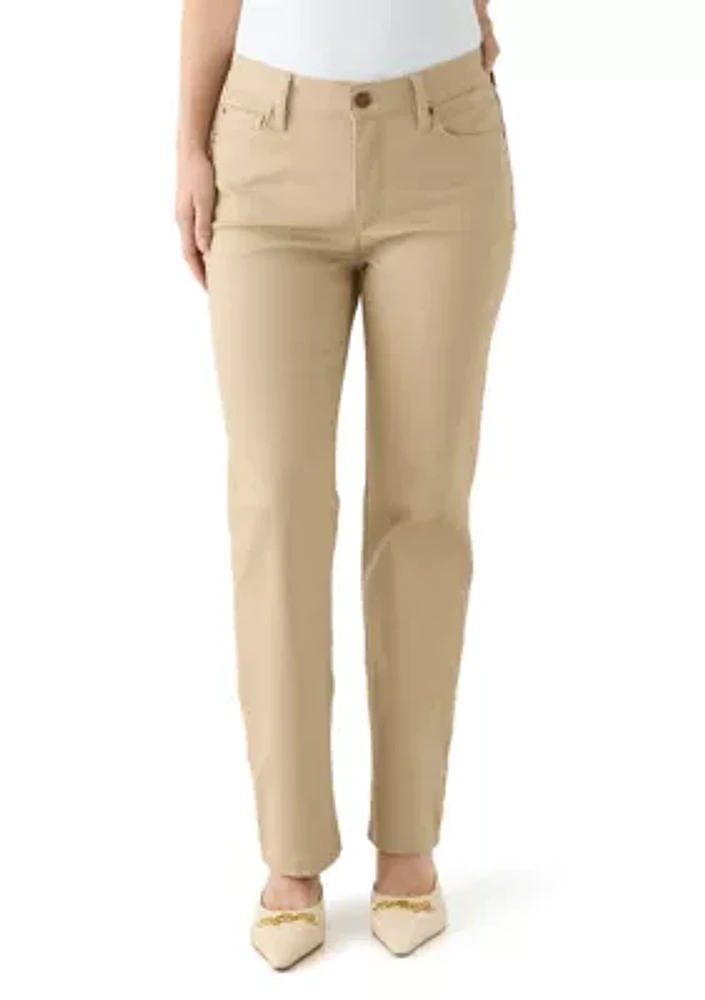 Petite Lexington Straight Jeans