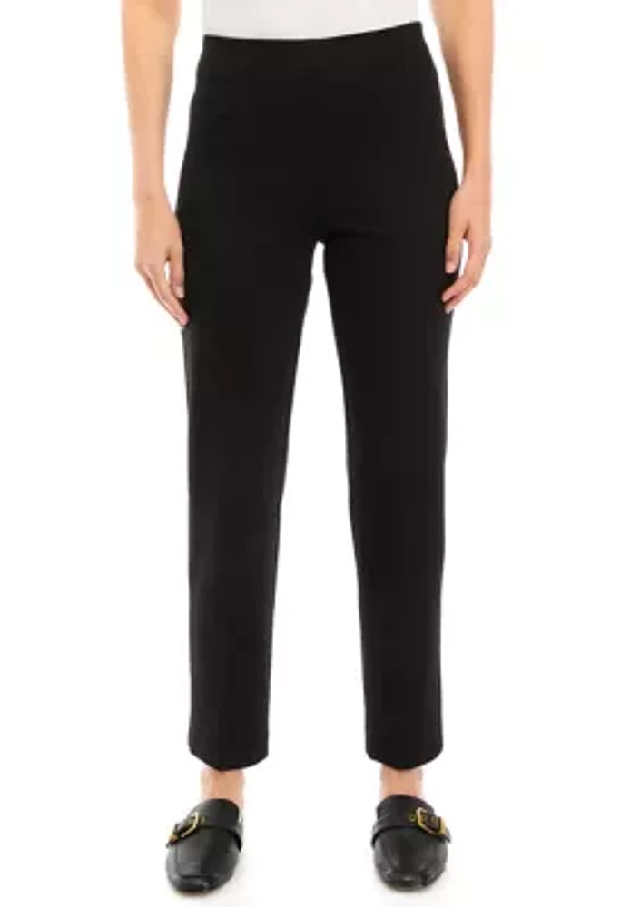 Women's Ideal Stretch™ Pull On Straight Ankle Pants