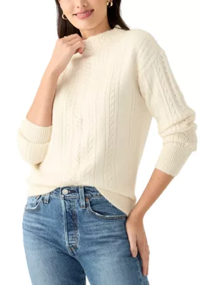 Petite Superbly Soft™ Mock Neck Sweater