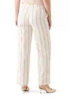 Women's Stripe Wide Leg Pants