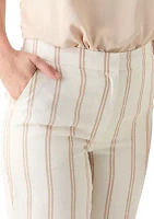 Women's Stripe Wide Leg Pants
