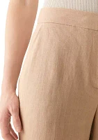 Women's Linen Wide Leg Pants