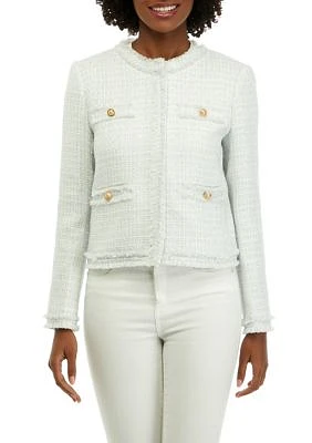 Women's Tweed Crop Jacket