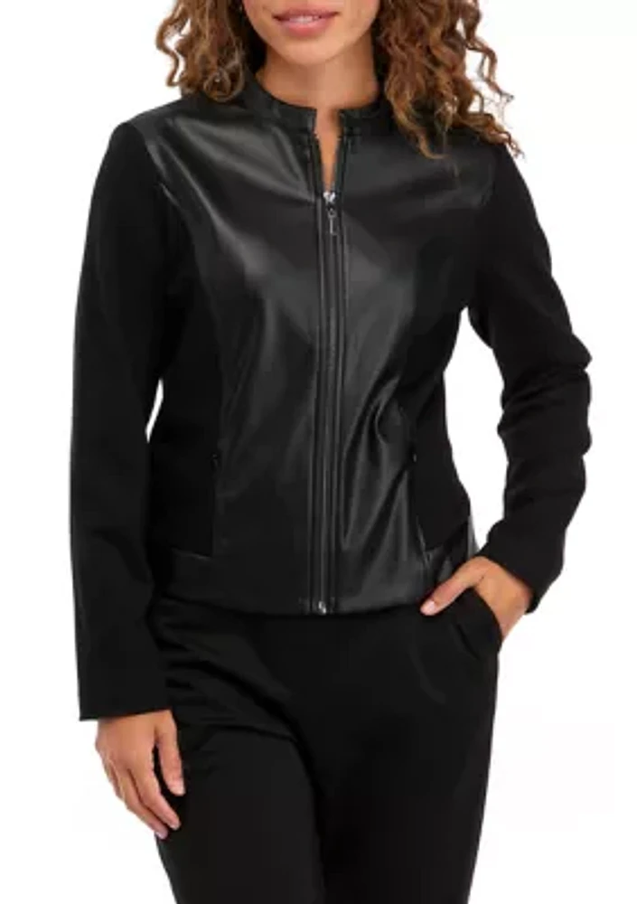 Petite Zip Up Jacket