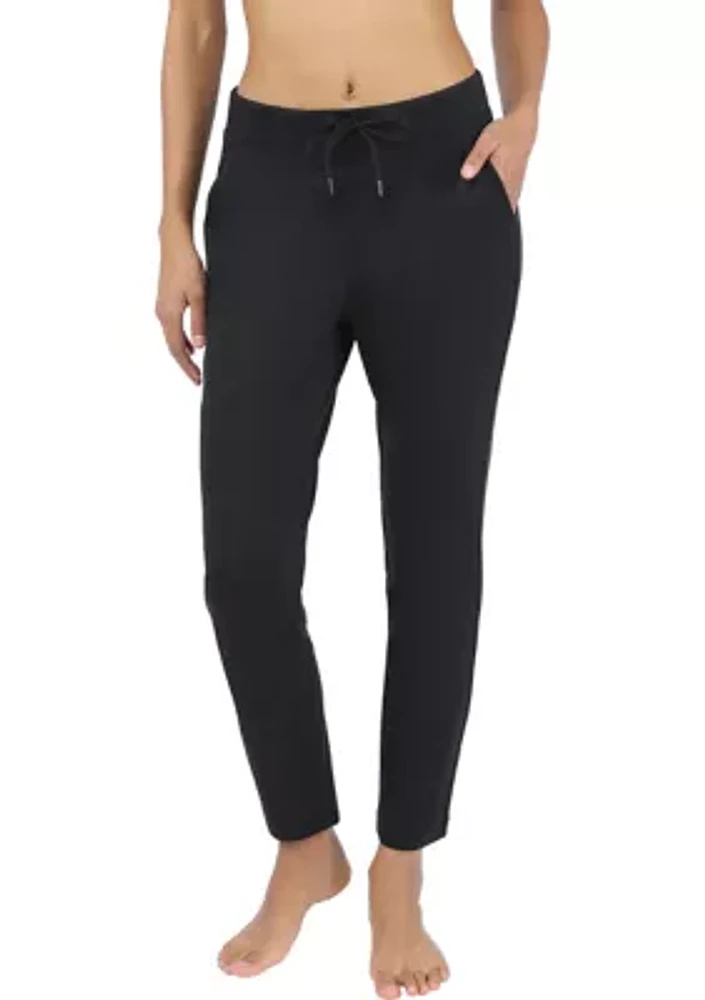 Women's Lux Avenue Straight Leg Pants with Pockets