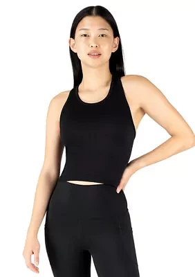Ribbed Seamless Nicola Crop Tank Top
