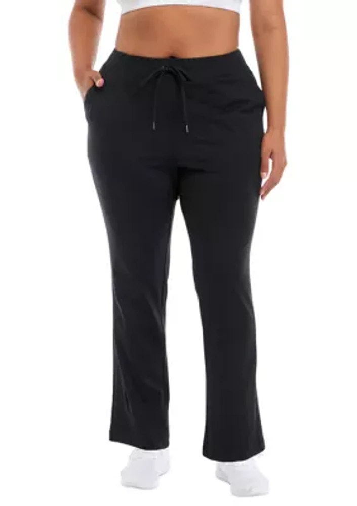Plus Lux Avenue Straight Leg Pants