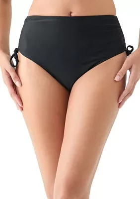 Solid Adjustable High Rise Brief