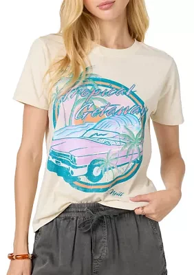 Women's Tropical Getaway Graphic T-Shirt