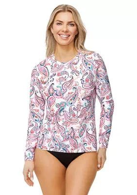 Islad Time Pullover Drop Tail UPF 50 Swim Shirt
