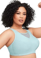 Full Figure Plus No-Bounce Camisole Sports Bra Wirefree #1066