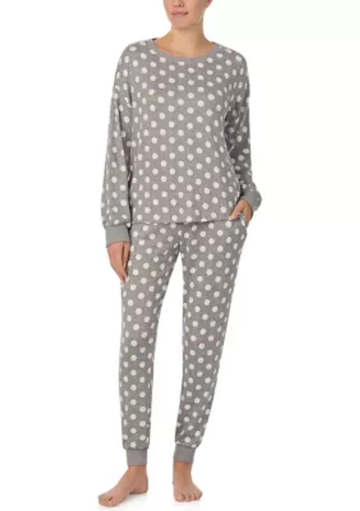 Long Sleeve Joggers Pajama Set