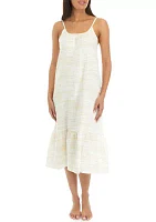 Sleeveless Gauze Cami Dress