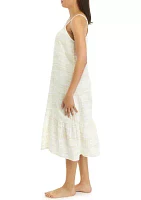 Sleeveless Gauze Cami Dress