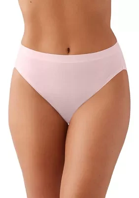 Understated Cotton High Cut Briefs