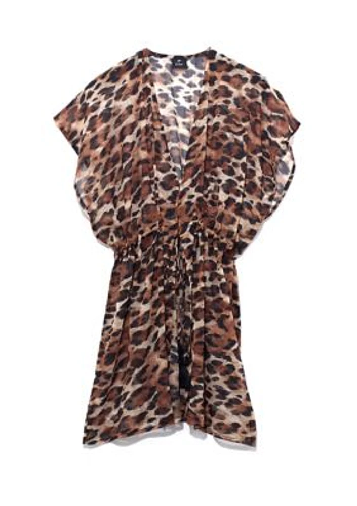 Women's Leopard Printed Duster