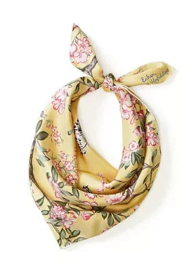 Spring Unfolding Square Scarf 