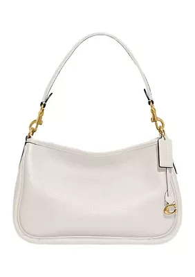Soft Pebble Leather Cary Shoulder Bag