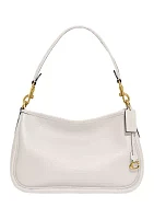 Soft Pebble Leather Cary Shoulder Bag