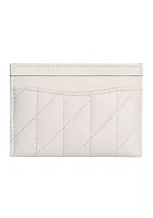 Essential Quilted Pillow Leather Card Case