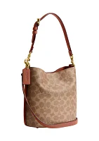 Willow Soft Bucket Bag 19 in Signature Canvas 