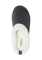Women's Olive Sweatshirt Clog