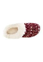 Women's Memory Foam Chunky Sweater Knit Amanda Clog Slippers