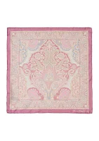 Spring Paisley Square Scarf