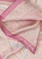 Spring Paisley Square Scarf