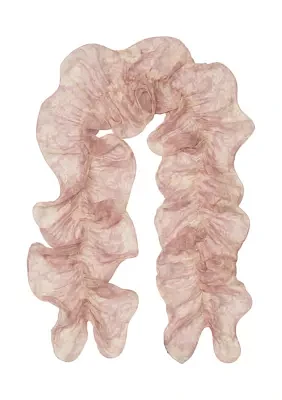 Floral Ruffle Boa