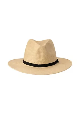 Panama Fedora Hat with Ribbon