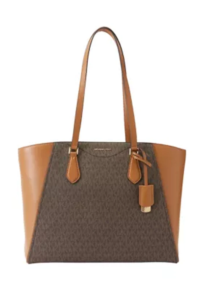 Taryn Large Multifunction Top Zip Tote